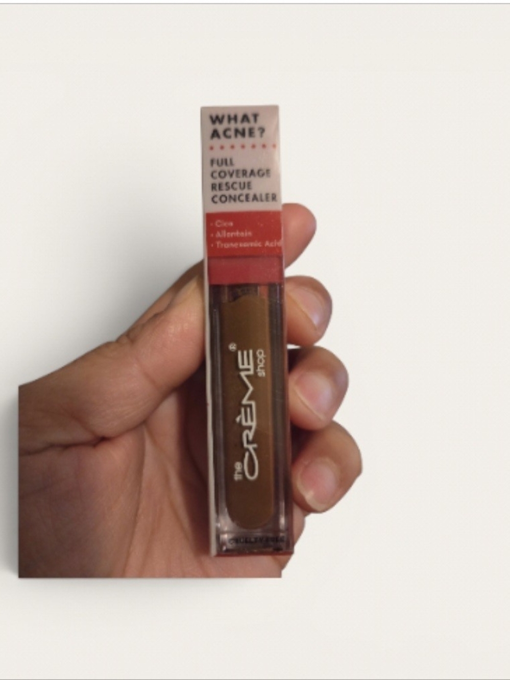 What Acne? Full Coverage Rescue Concealer — Brown